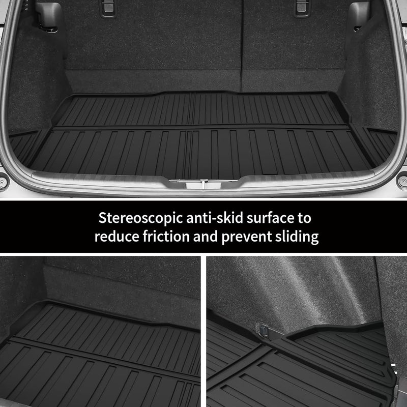 Yonugli Custom for 2023-2025 2026 Honda CRV (Non Hybrid) Cargo Mats Lower Trunk Liner All Weather TPE Protection Mat Accessories (for 2023-2025 Honda CR-V Lower Trunk Mats - Image 2